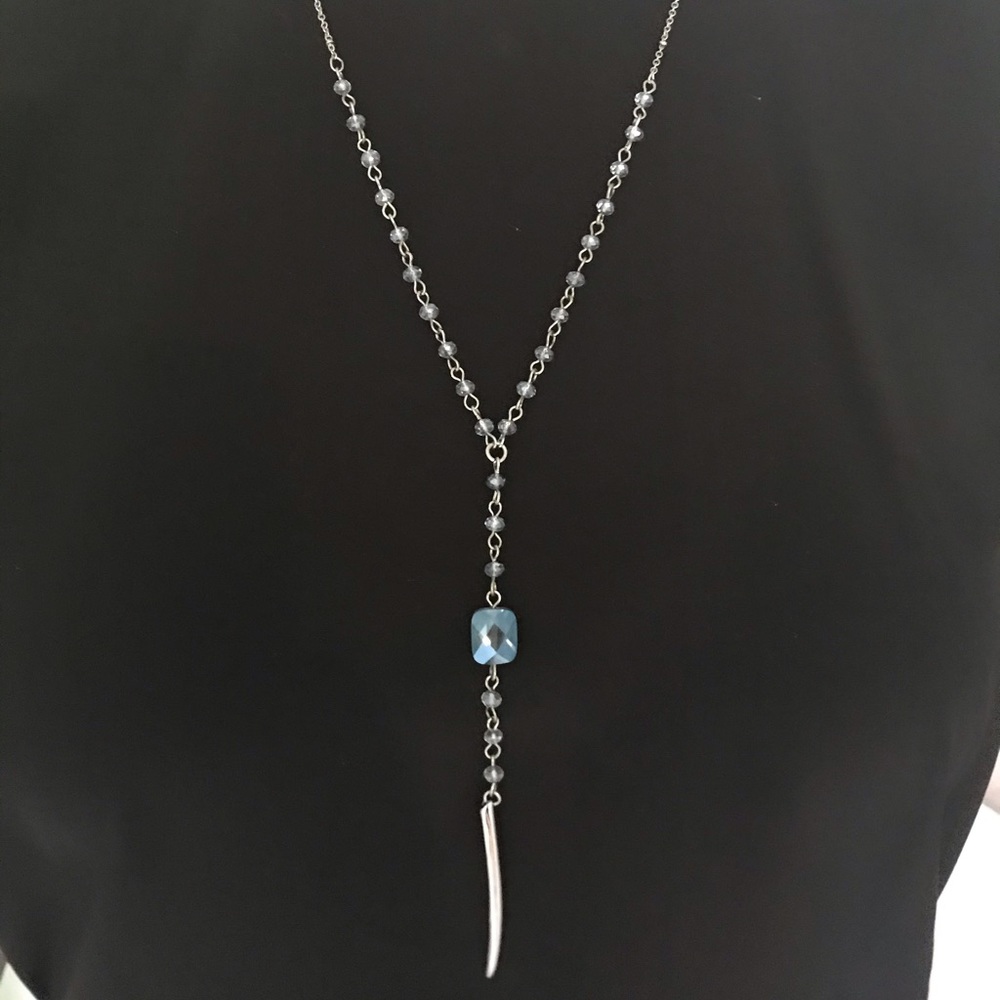 Silver Costume Necklace